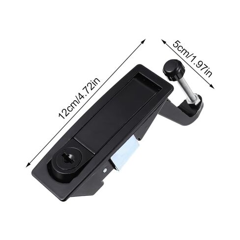 Adjustable Compression Latch Zinc Alloy Flush Lever Lock with Raised Trigger for Equipment Cabinets Toolboxes Campers Caravans Keyed Security Lock in Saudi Arabia