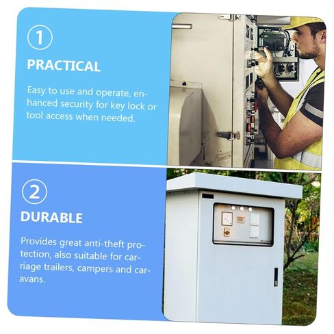 Adjustable Compression Latch Zinc Alloy Flush Lever Lock with Raised Trigger for Equipment Cabinets Toolboxes Campers Caravans Keyed Security Lock in Saudi Arabia