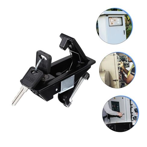 Adjustable Compression Latch Zinc Alloy Flush Lever Lock with Raised Trigger for Equipment Cabinets Toolboxes Campers Caravans Keyed Security Lock in Saudi Arabia