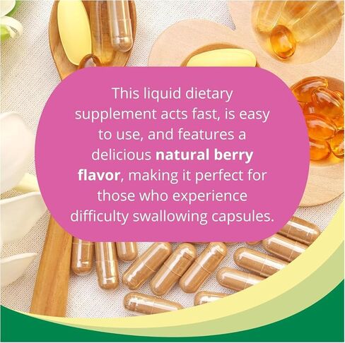 Liquid Biotin and Collagen 15000Mcg, Natural Berry Flavor, Drops for Hair, Skin, Nails z (Pack of 2) in Saudi Arabia