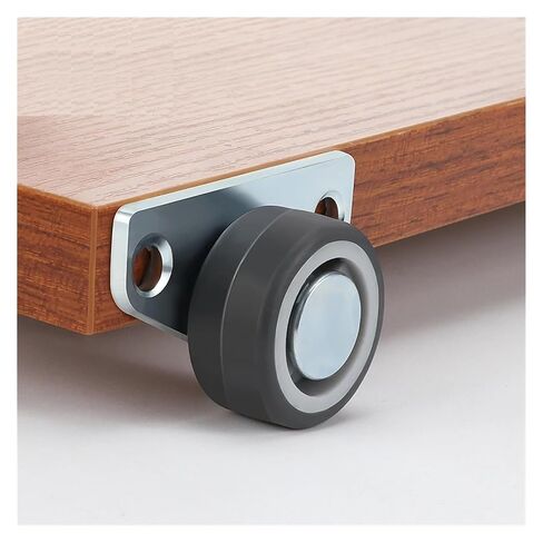 2PCS Sliding Door Track Pulley Silent Vertical Micro Furniture Mobile Load-Bearing Universal Support Door Hanging Pulley(Side Oriented 2pcs) in Saudi Arabia