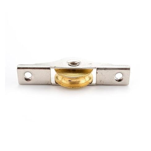 4PCS Sliding Door Roller Cabinet Copper Caster Wheel Pulley Runners for Wardrobe Window Furniture Hardware in Saudi Arabia