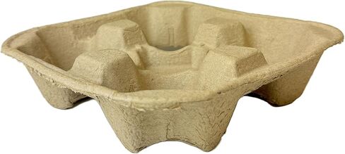 علبة تحتوي على 300 قطعة 4 أكواب 8 أونصة. - 32 أونصة. حامل أكواب، صواني إخراج القهوة للاستعمال مرة واحدة للمشروبات الساخنة والباردة in Kuwait