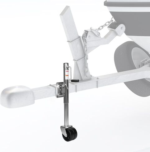 2000 Lbs Trailer Jack with Dual Wheel Adjustable 10 Inch Lift Bolt-on Tongue Trailer Jacks Fit for RVs Boats and Utility Trailers in Kuwait