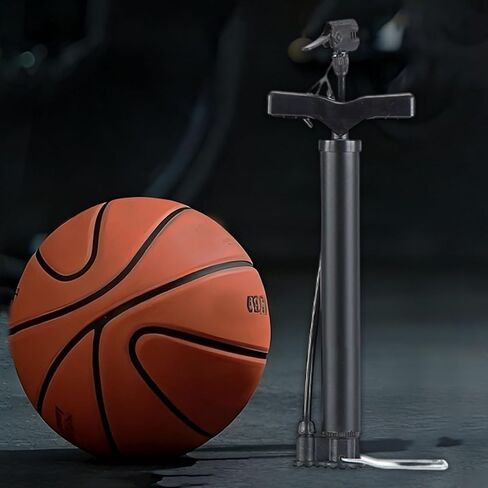 Short Handheld Bike Pump Floor, Hand Air Pump with Presta, Schrader and Dunlop Valves, Suitable for Road and Mountain Bikes in Saudi Arabia