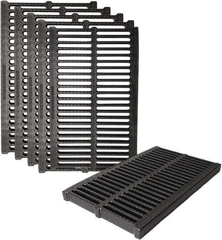 Drain Cover, Drain Grate, Polymer Resin Drainage Grates for Outdoor Channel Drains Non Slip Heavy Duty Floor Drains Cover (50x20x4cm/19.5x7.8x1.56in) in Kuwait