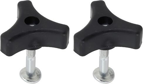 طقم مكون من قطعتين من البلاستيك بمقبض مثلث وصمولة ومسمار لولبي، بطول 2 بوصة، متوافق مع أجزاء وملحقات ماكينة جزازة العشب in Kuwait