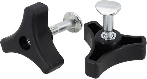 طقم مكون من قطعتين من البلاستيك بمقبض مثلث وصمولة ومسمار لولبي، بطول 2 بوصة، متوافق مع أجزاء وملحقات ماكينة جزازة العشب in Kuwait