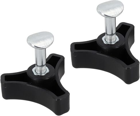 طقم مكون من قطعتين من البلاستيك بمقبض مثلث وصمولة ومسمار لولبي، بطول 2 بوصة، متوافق مع أجزاء وملحقات ماكينة جزازة العشب in Kuwait