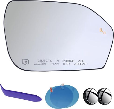 Passenger Side Mirror Glass Replacement For Explorer 2020 – 2024, Heated with BSD Without Auto Dimming LB5Z-17K707-B, LB5Z17K707B, LB5Z-17K707-E, LB5Z17K707E in Kuwait