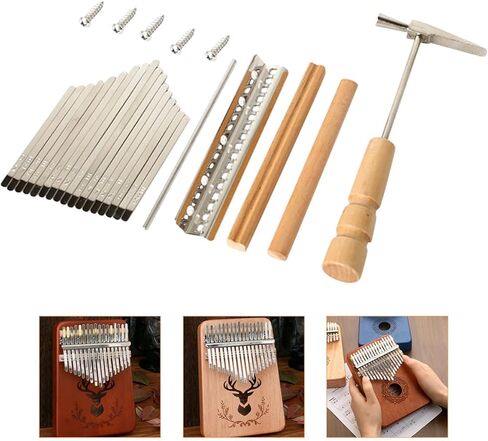 Key Thumb Piano Accessries Kit Portable Kalimba Diy Parts Replacement Keys Set for Boys and Girls in Saudi Arabia