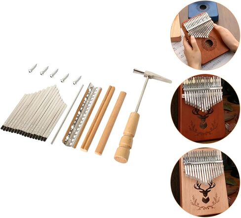 Key Thumb Piano Accessries Kit Portable Kalimba Diy Parts Replacement Keys Set for Boys and Girls in Saudi Arabia