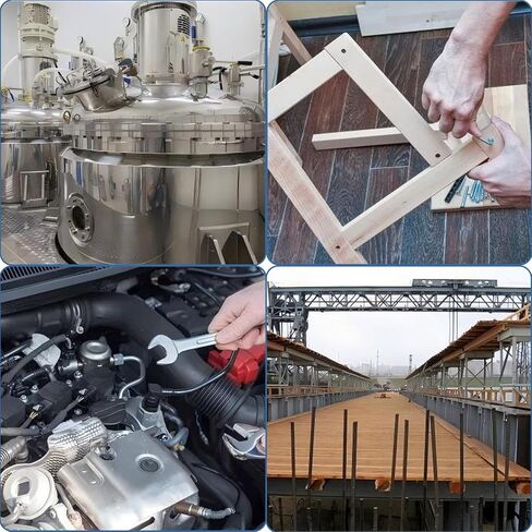 1/4-20 x1/2" Hex Head Screw Bolt(20PCS), Lock Nuts,Flat & Lock Washers Kits,304 Stainless Steel 18-8,Fully Threaded. in Kuwait