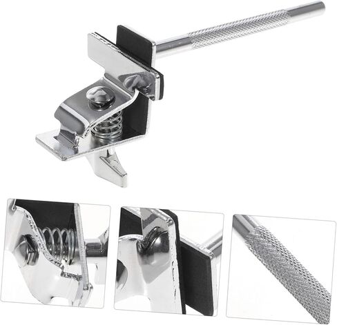 Cowbell Bracket for Drum Set Bass Drum Mounting Extension Strong and Wear-Resistant in Saudi Arabia