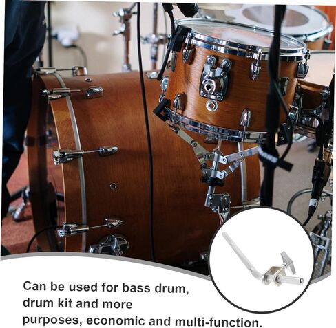 SHOWERORO Sturdy Drum Cowbell Stand Extension Rod Easy Install for Bass Drum Kit in Saudi Arabia
