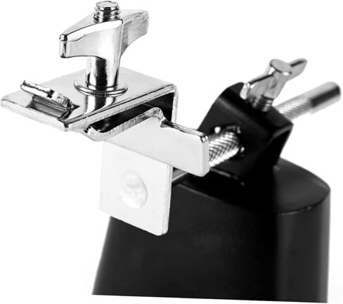 Musical Cowbell Mount Clip Metal Drum Clamp for Cowbell Holder Easy Install in Saudi Arabia