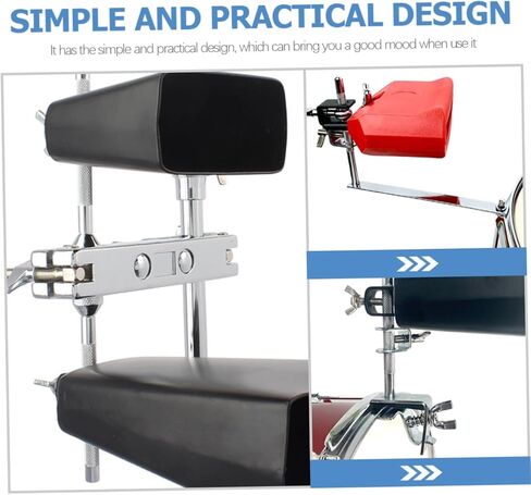 SHOWERORO Drum Music Instrument Part Metal Cowbell Holder Clamp Easy to Use Install in Saudi Arabia