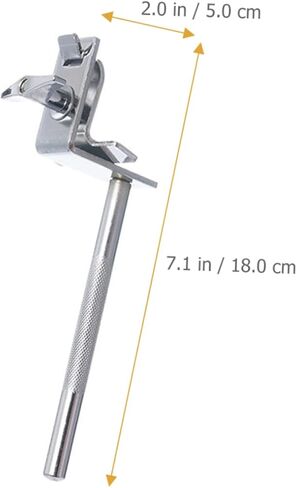 SHOWERORO Drum Music Instrument Part Metal Cowbell Holder Clamp Easy to Use Install in Saudi Arabia