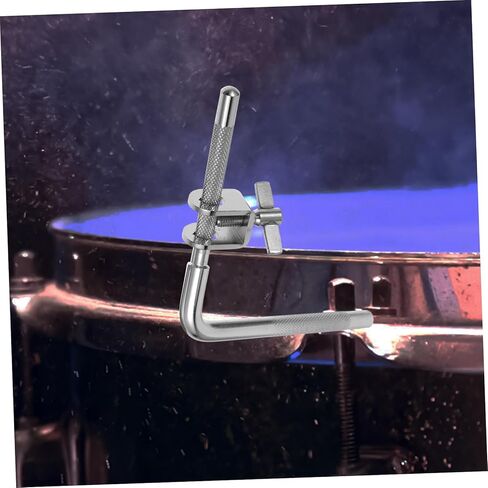 Cowbell Fixing Clamp Drum Set Accessory Cowbell Mounting Rod Double Drum Mounting Clamps in Saudi Arabia