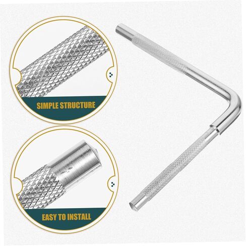 Cowbell Fixing Clamp Drum Set Accessory Cowbell Mounting Rod Double Drum Mounting Clamps in Saudi Arabia