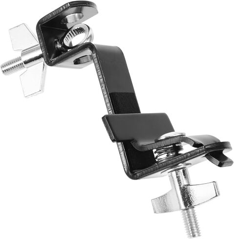 Cowbell Clamp Adjustable Mount Bracket for Bass Drum Holder Clip for Cowbell Accessories Easy to Install for Percussion Instruments in Saudi Arabia