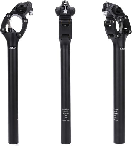 DNM CTB Suspension Seatpost for MTB, 27.2/28.6/30.0/30.4/30.8/30.9/31.6/33.9mm, Travel 20mm, Shock-Absorber Bike Seat Post for Road, Hybrid,Gravel and E-Bikes in Kuwait