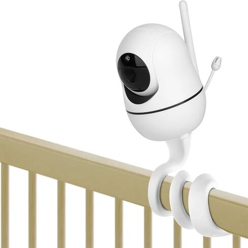 Baby Monitor Silicone Bracket, Compatible with SM70PTZ/SM650/SM50/SM55, Multifunctional White Silicone Bracket in Saudi Arabia