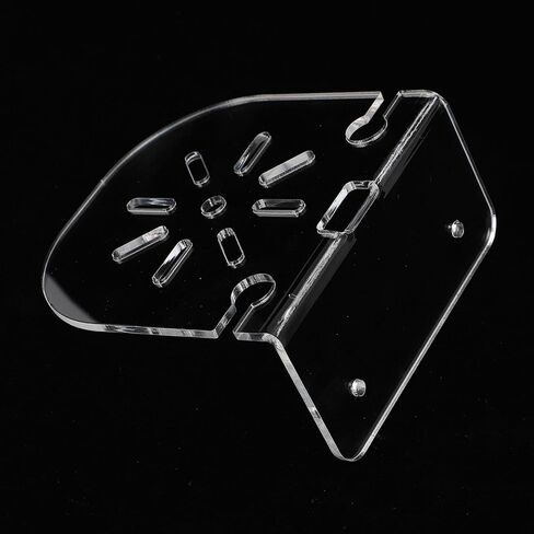 رف كاميرا مثبت على الحائط من أراموكس، حامل أكريليك شفاف قوي لأجهزة توجيه WiFi الآمنة، ومكبرات الصوت، ومراقبة الأطفال مع شريط لاصق، لغرف الأطفال، وغرف النوم، in Kuwait