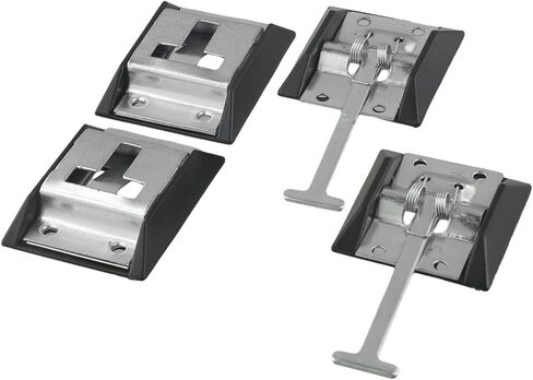 Door Retaining Latch 2 Pack, Stainless Steel Hook & Catch Plate with Spring for Motorhome Truck Caravan Cabinet Door Secure Closure in Saudi Arabia