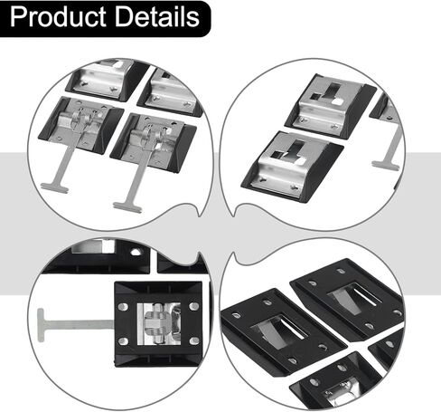Door Retaining Latch 2 Pack, Stainless Steel Hook & Catch Plate with Spring for Motorhome Truck Caravan Cabinet Door Secure Closure in Saudi Arabia