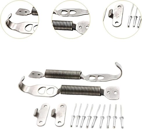 Car Trunk Spring Hook Aluminum Alloy Latch Spring Fastener Practical in Kuwait