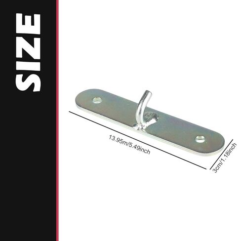Trailer Latch Hook for Hasp 5.49x1.18 Inch Metal Door Panel Lock Easy Installation Vehicle Equipment in Saudi Arabia