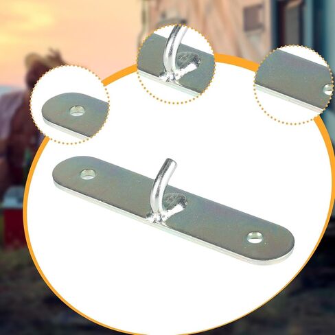 Trailer Latch Hook for Hasp 5.49x1.18 Inch Metal Door Panel Lock Easy Installation Vehicle Equipment in Saudi Arabia
