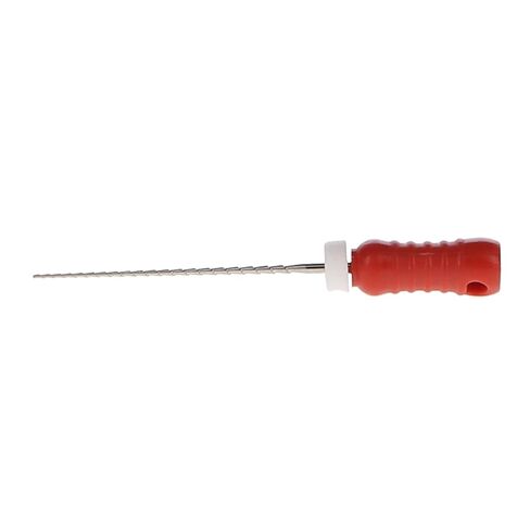 400454 HSB Hedstrom Endodontic Files 21mm #25 Red Stainless Steel 6/Pk in Saudi Arabia