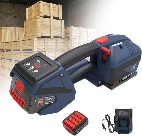 Automatic Strapping Device，Portable Electric Machine,Battery Powered Tool，Handheld Equipment，Digital Banding Tool，Automatic Pallet Strapper in Saudi Arabia
