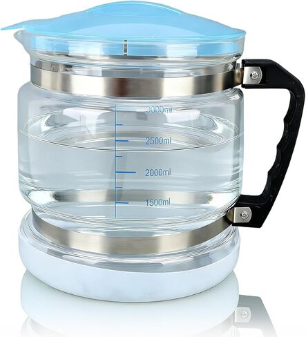 Water Distiller Glass Carafe, 4L Multipurpose Distiller Water Containerglass Collection Bottle for Countertop Home Beauty Distillers in Saudi Arabia