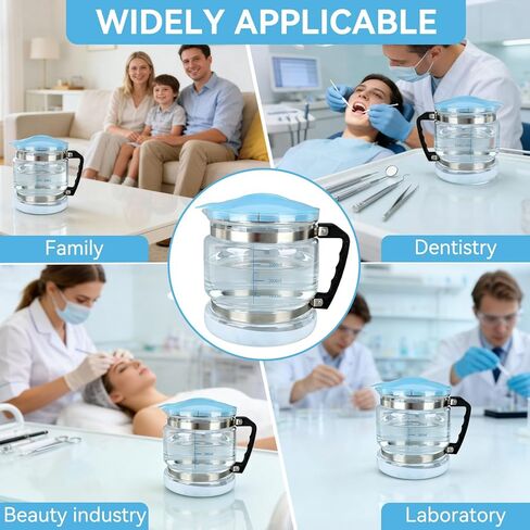 Water Distiller Glass Carafe, 4L Multipurpose Distiller Water Containerglass Collection Bottle for Countertop Home Beauty Distillers in Saudi Arabia