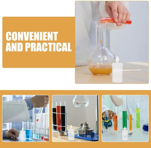 BESTYASH Glass Weighing Bottle Laboratory Weighing Holder 30x50mm Chemical Glassware for Lab Experiments in Kuwait