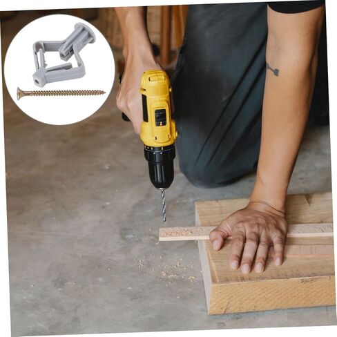 LIFKOME 100pcs Butterfly Expansion Tube Wall Fixer for Board and Easy to Install Strong Grip Anchors Screws for Home Repairs and Wall Mounting in Saudi Arabia