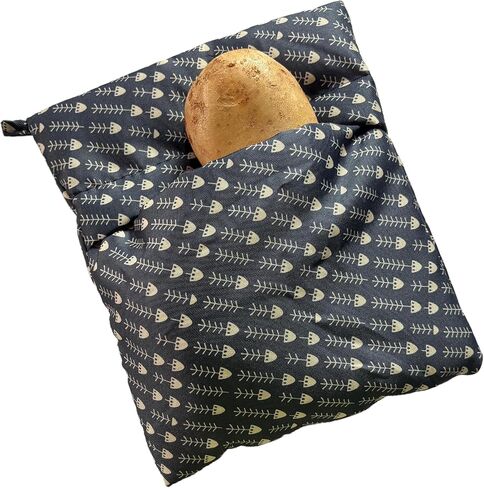 عبوتين من أكياس البطاطس في الميكروويف - حقيبة قابلة لإعادة الاستخدام وجهاز طهي البطاطس للحصول على بطاطس مثالية في 4 دقائق in Kuwait