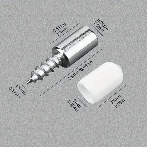 40pcs Metal Shelf Support Pegs with Anti-Slip Sleeves - Self-Tapping Screws for Cabinet Partition, Laminated Plate Brackets, and Furniture Glass Bracket Integrated Screw Set in Saudi Arabia