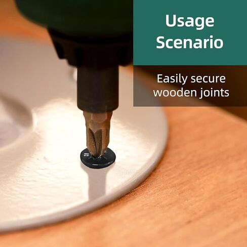 400Pcs #8 x 3/4" Self Tapping Screws for Metal, Black 410 Stainless Steel Serrated Flat Head Self Drilling Sheet Metal Screws for Aluminum Steel Furniture Windows Ceilings Slidings Railings in Kuwait