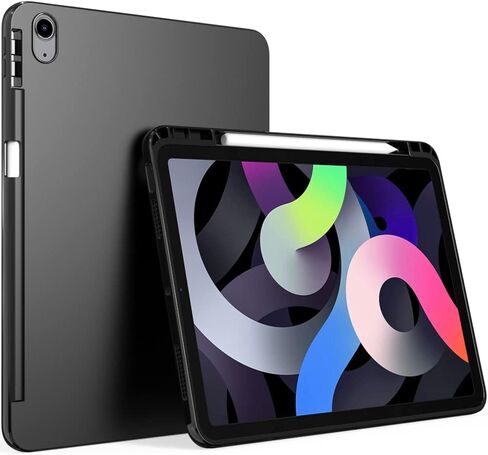 Puxicu for iPad Pro 13 Inch Case M4(2024), Slim Design Matte TPU Rubber Soft TPU Protective Cover for New iPad Pro 13 Inch M4 (2024 Model, 7th Generation), Black in Saudi Arabia