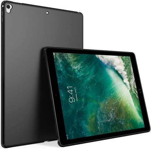 Puxicu for iPad Pro 13 Inch Case M4(2024), Slim Design Matte TPU Rubber Soft TPU Protective Cover for New iPad Pro 13 Inch M4 (2024 Model, 7th Generation), Black in Saudi Arabia