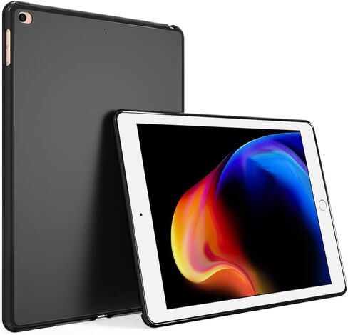Puxicu for iPad Pro 13 Inch Case M4(2024), Slim Design Matte TPU Rubber Soft TPU Protective Cover for New iPad Pro 13 Inch M4 (2024 Model, 7th Generation), Black in Saudi Arabia