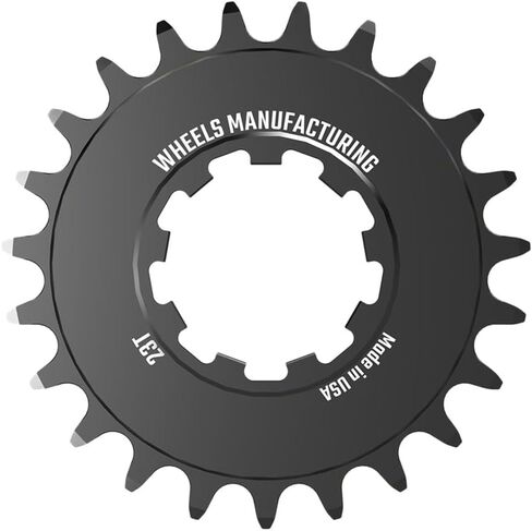 Wheels Manufacturing Solo-Speed Cog - 23t, Fits Solo-Spline and Solo-XD Kits, Black in Saudi Arabia
