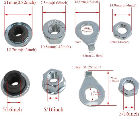 الفضة دراجة المحور 3/8 بوصة دراجة متعددة السرعة المحور الأمامي المحور 142 مللي متر/5.59 بوصة محور رمح مخروطي قفل الجوز غسالة عدة للدراجات الجبلية 1 قطعة in Kuwait