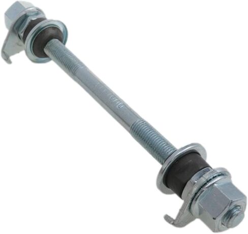 الفضة دراجة المحور 3/8 بوصة دراجة متعددة السرعة المحور الأمامي المحور 142 مللي متر/5.59 بوصة محور رمح مخروطي قفل الجوز غسالة عدة للدراجات الجبلية 1 قطعة in Kuwait