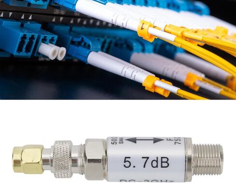 Impedance Converter 0 to 3GHz 0-3GHz Female to F Male Connector 50-75ohm Impedance Converter Radio Accessory Impedance Converter in Saudi Arabia