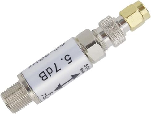 Impedance Converter 0 to 3GHz 0-3GHz Female to F Male Connector 50-75ohm Impedance Converter Radio Accessory Impedance Converter in Saudi Arabia